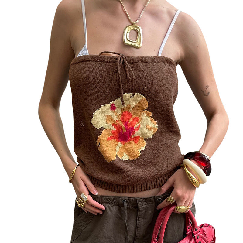 House of Luna | The Hibiscus Knit Cami