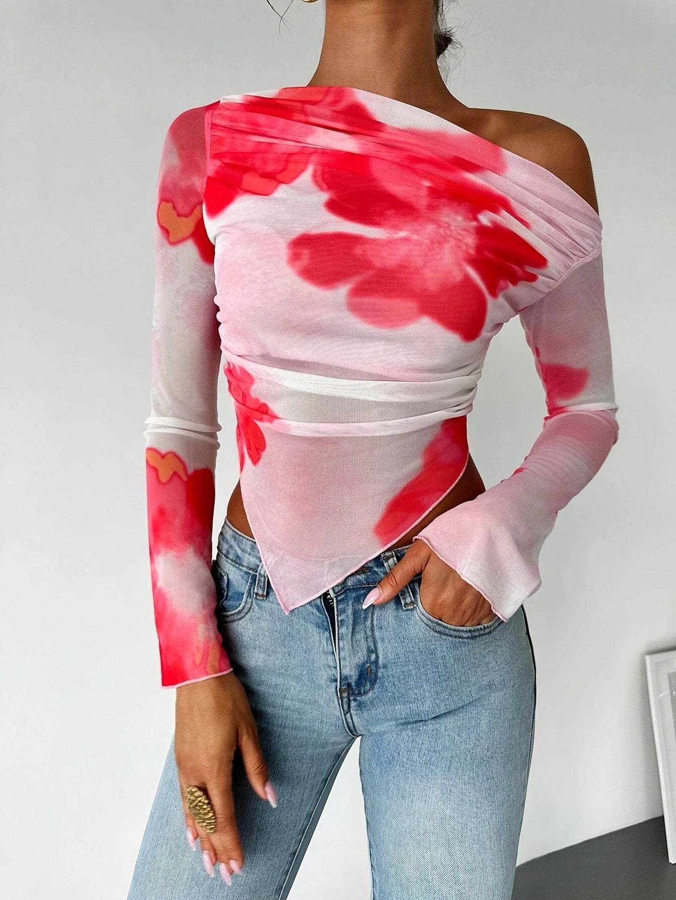 House of Luna | The Watercolor Flame Top