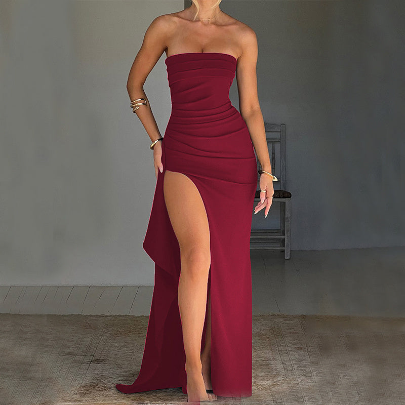 House of Luna | Goddess Hour Gown – Strapless & Sleek