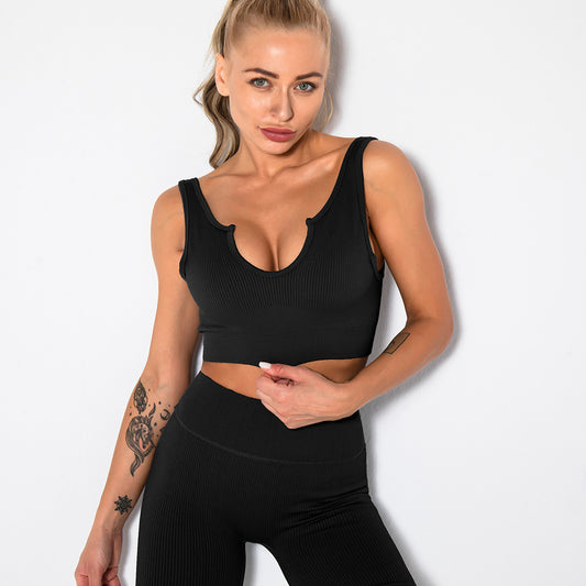 House of Luna | Seamless Sculpt Set – 2-Piece Crop Top & Shorts Activewear