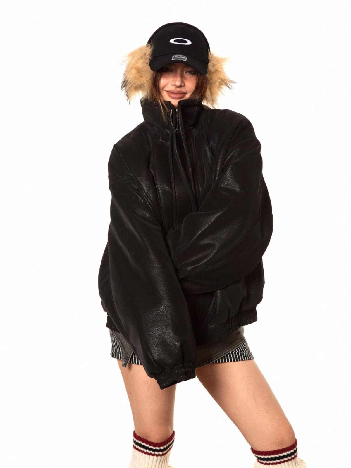House of Luna | The Noir Shield Puffer
