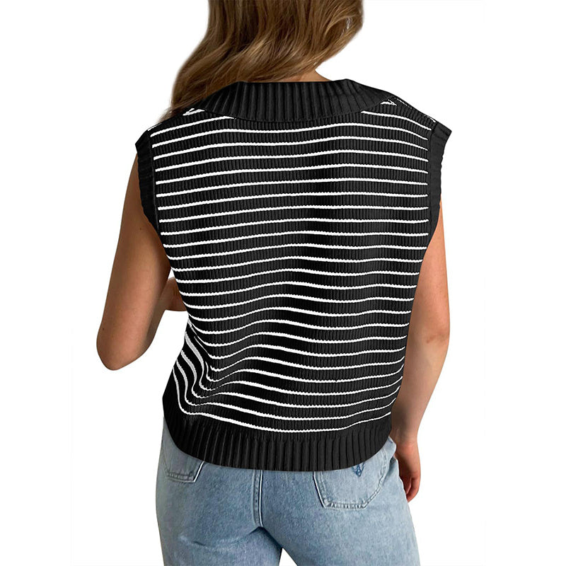 House of Luna | Capri Stripe Vest
