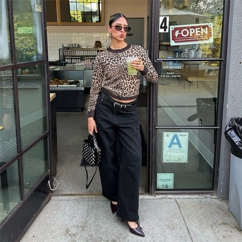 House of Luna | Wildside Leopard Print Top