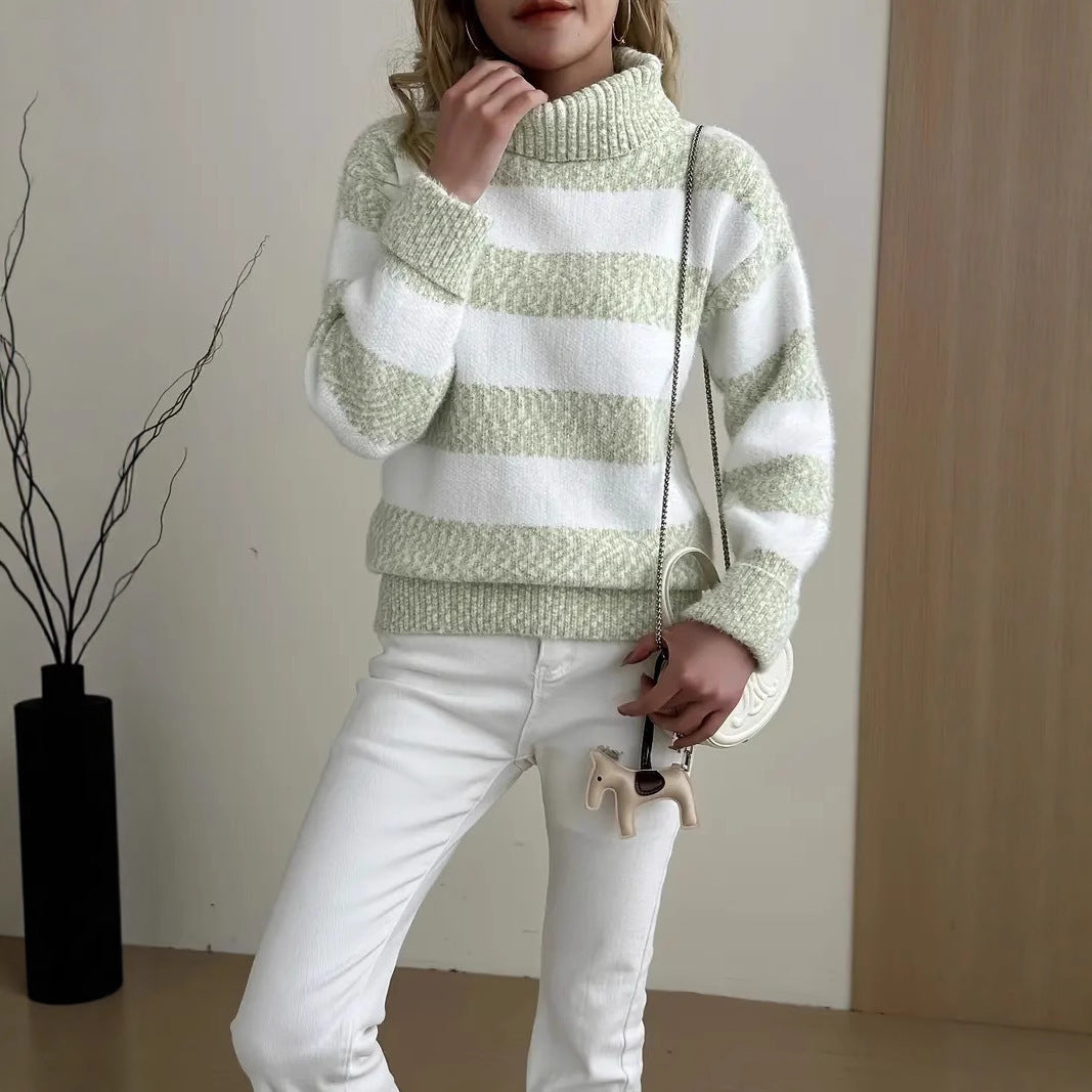 House of Luna | Whiteout Stripes Jumper