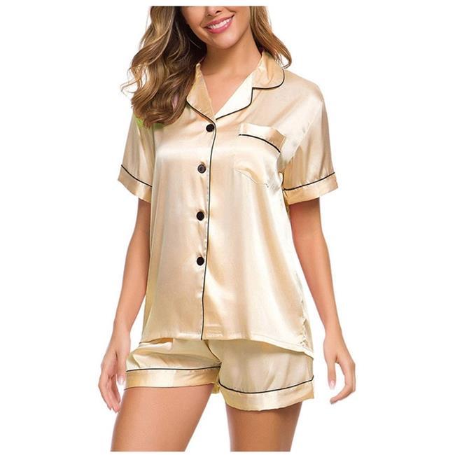 House of Luna | Satin Short Pajama Set