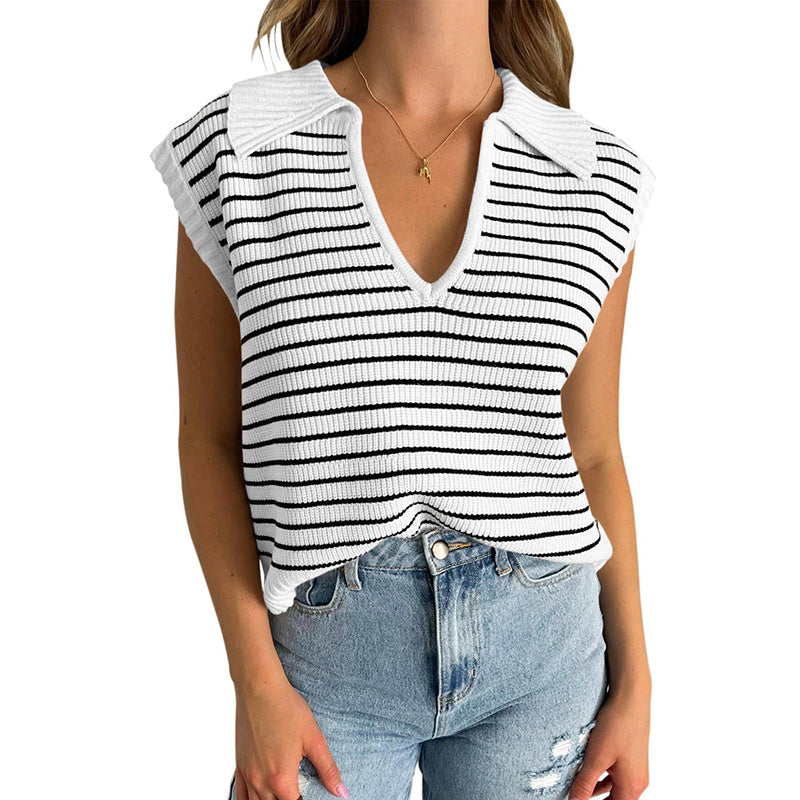 House of Luna | Capri Stripe Vest