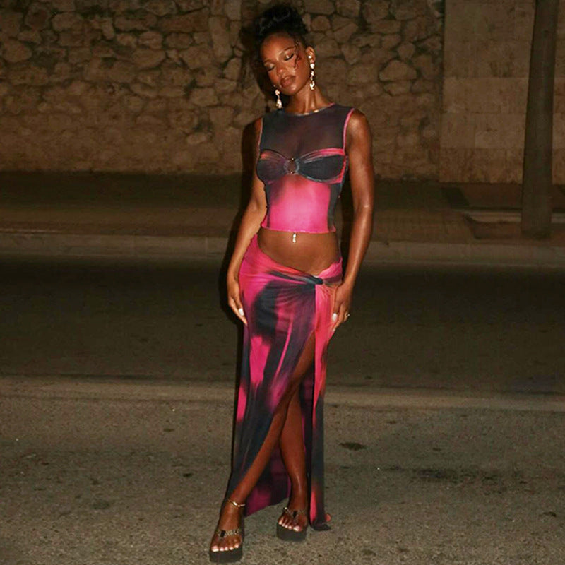 House of Luna | Sunset Pulse Mesh Set