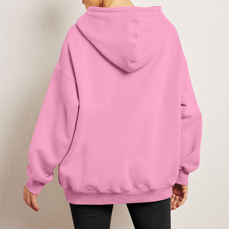 House of Luna | Oversized Fleece Hoodie – Cozy Pullover with Pocket for Fall & Winter