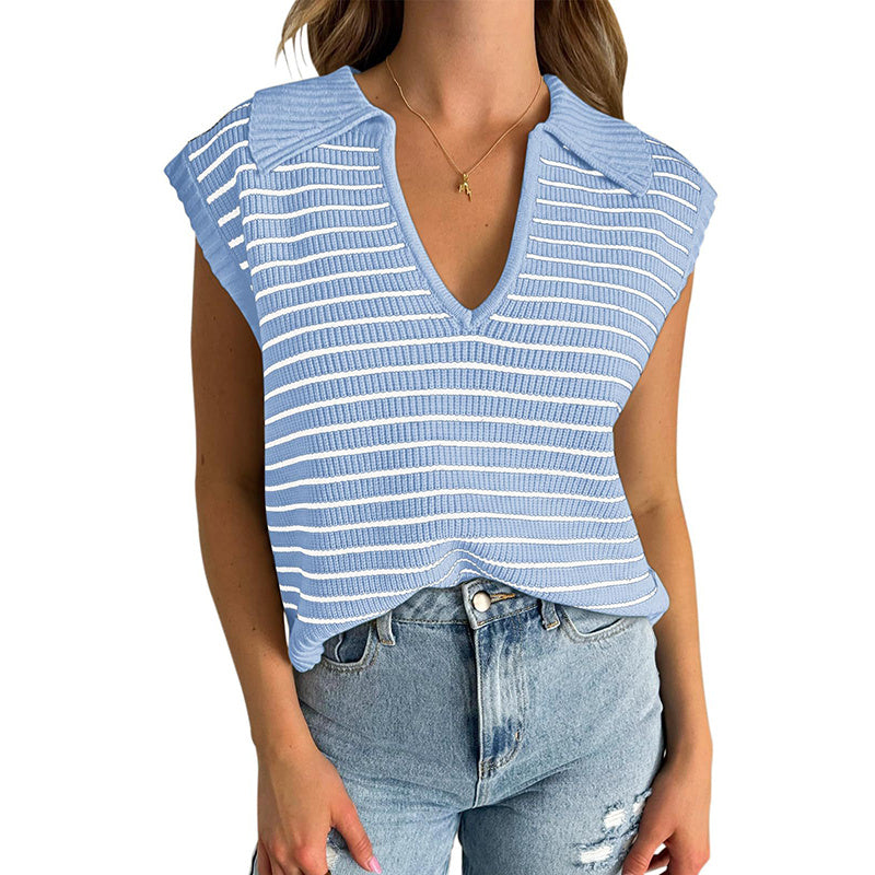 House of Luna | Capri Stripe Vest