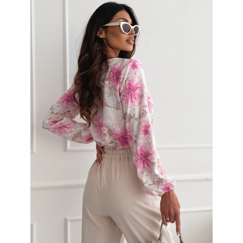 House of Luna | Leilani Watercolor Blouse
