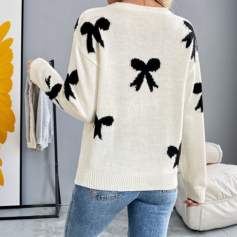 House of Luna | The Bow & Cozy Knit