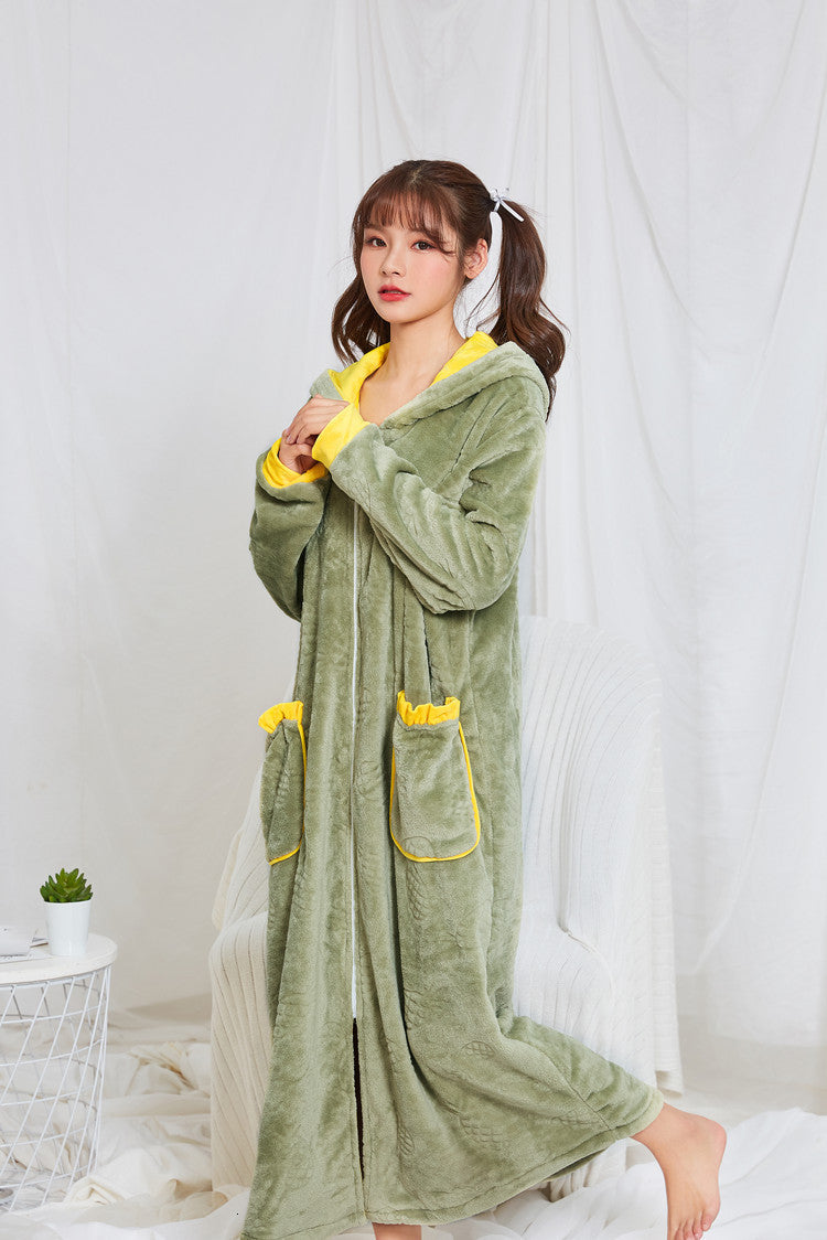 House of Luna | The Cloudberry Hooded Lounge Robe