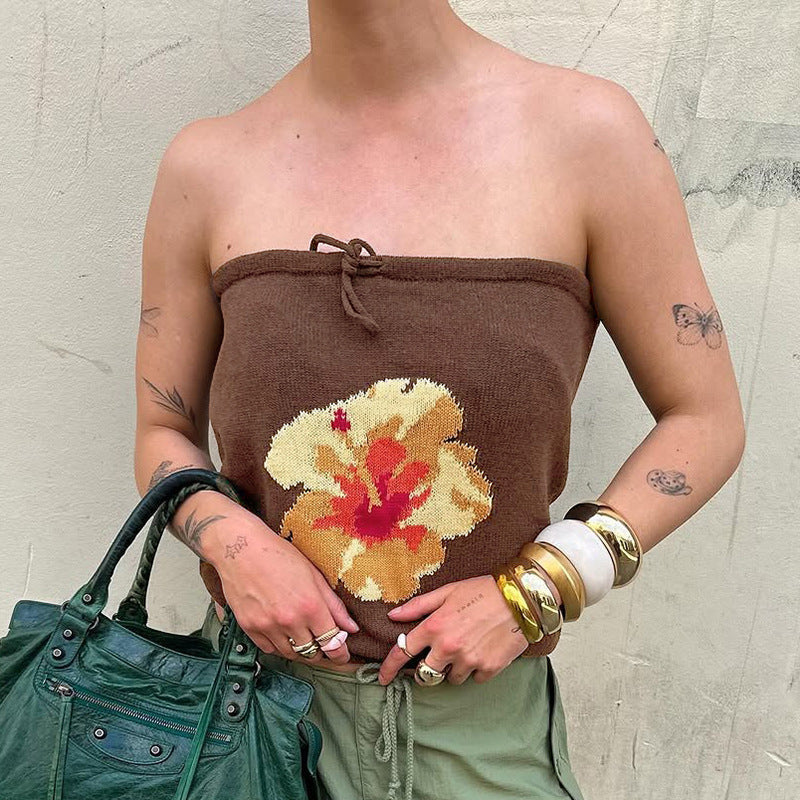House of Luna | The Hibiscus Knit Cami