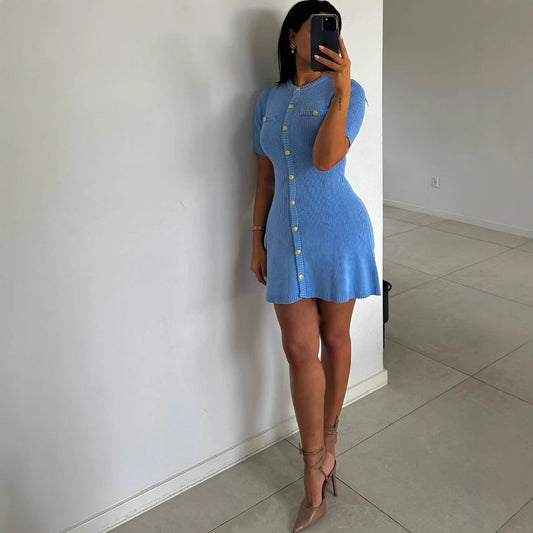 House of Luna | Azure Charm Dress