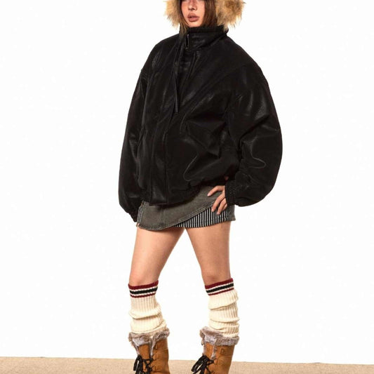 House of Luna | The Noir Shield Puffer