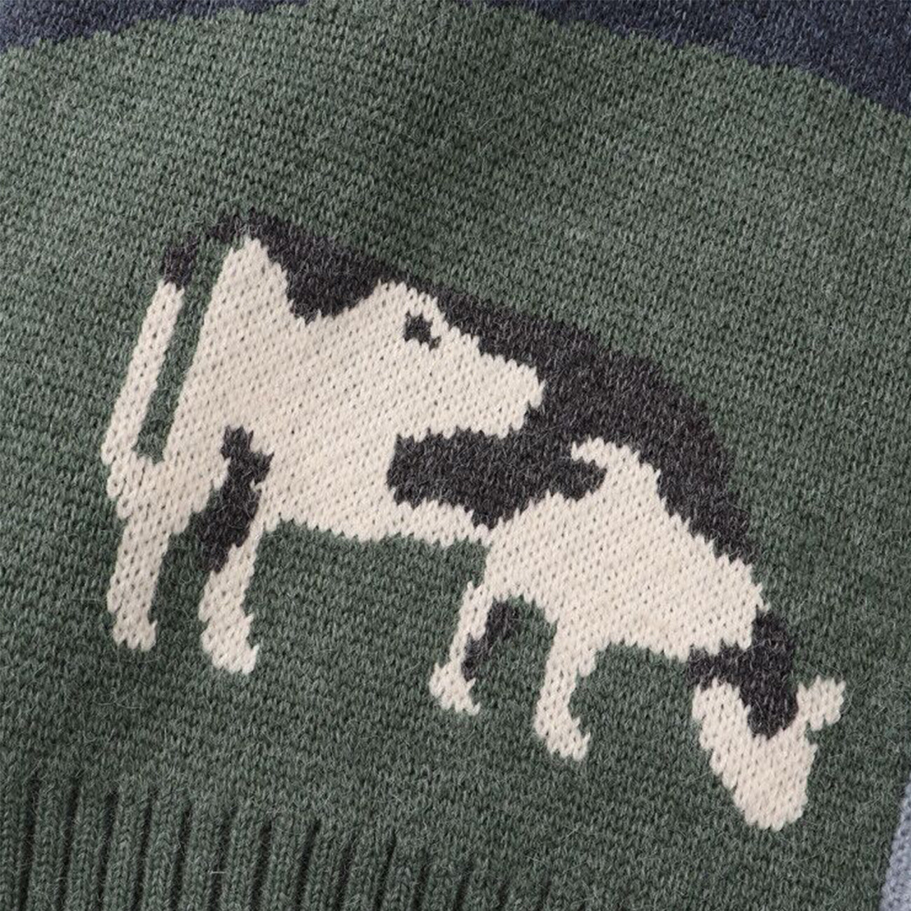 House of Luna | Pasture Knit Cardigan – Vintage-Inspired Scenic Cow Sweater