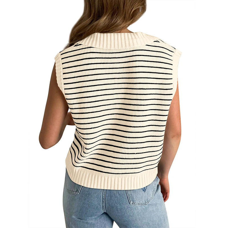 House of Luna | Capri Stripe Vest
