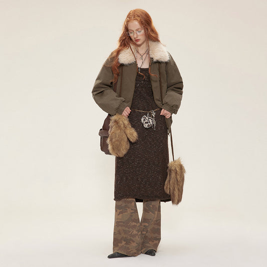 House of Luna | Shearling Sage Jacket