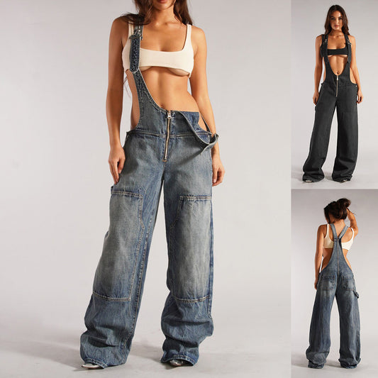 House of Luna | Luna Rebel Cargo Jeans – Baggy High-Waisted Streetwear Denim