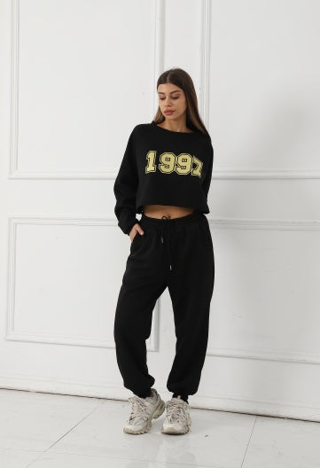 House of Luna | 1997 Graphic Lounge Set – Long Sleeve Hoodie & Joggers
