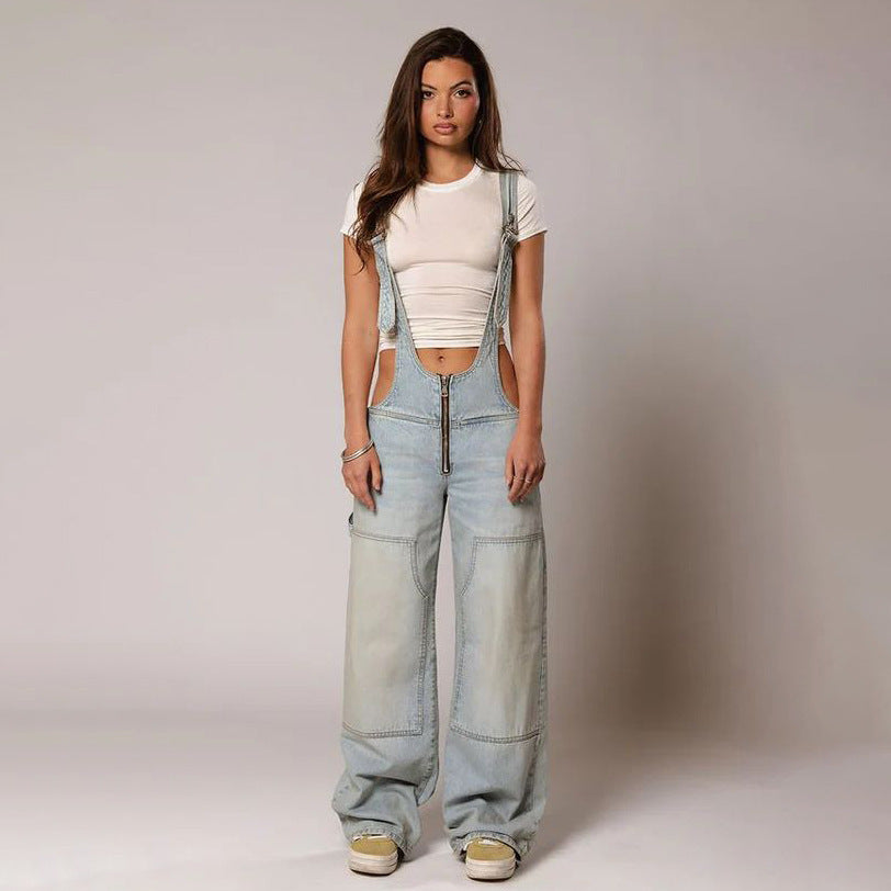 House of Luna | Luna Rebel Cargo Jeans – Baggy High-Waisted Streetwear Denim