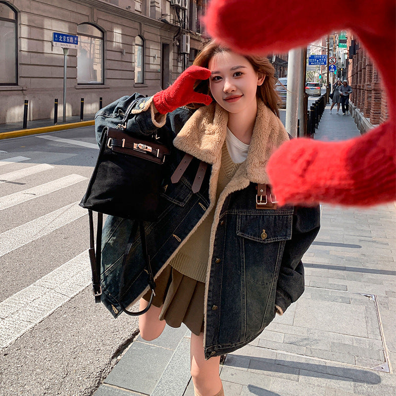 House of Luna | The Vienna Edge Sherpa Jacket