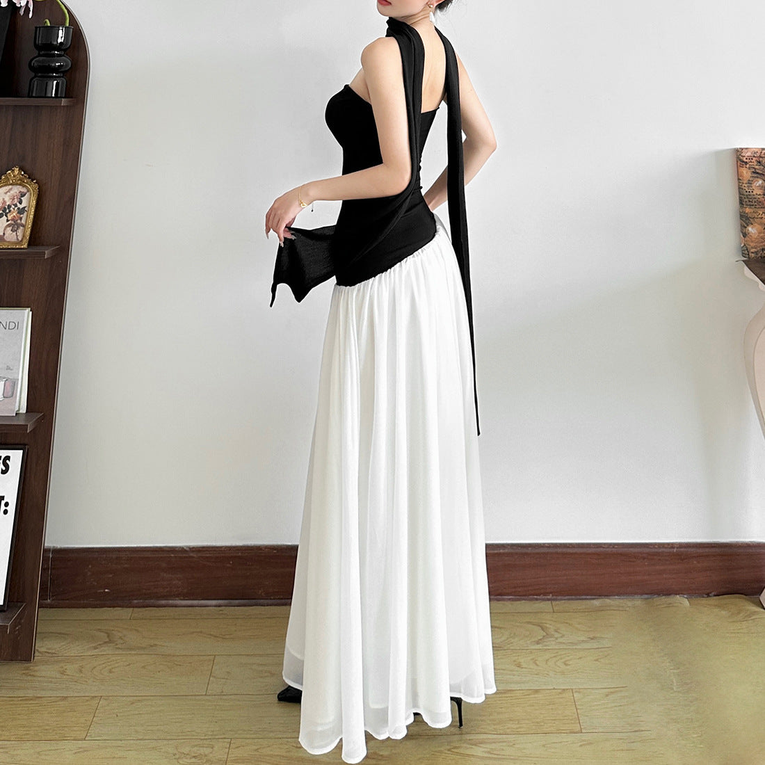 House of Luna | Monroe Noir Gown