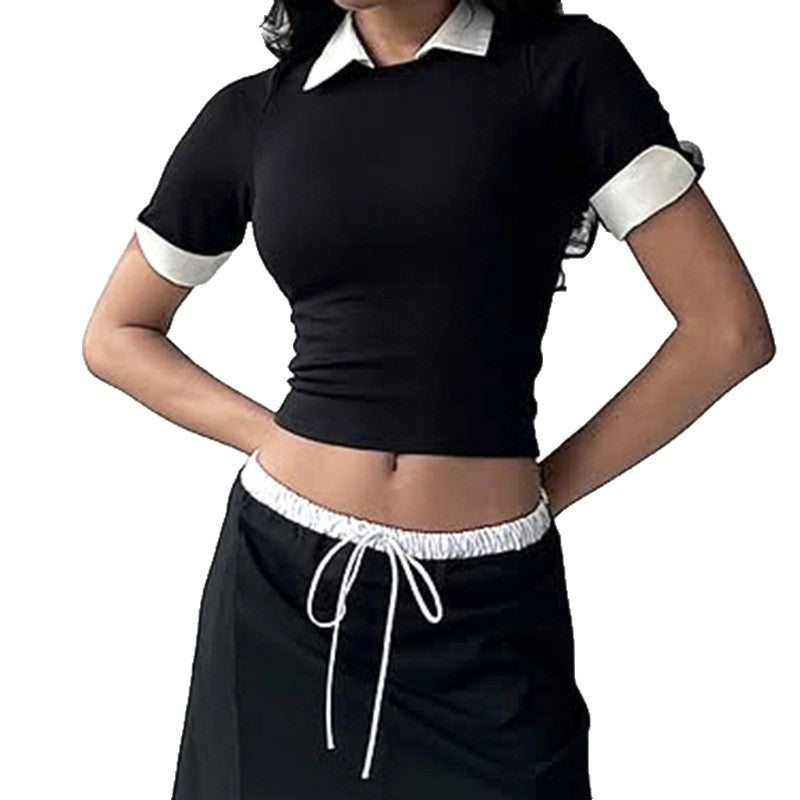 House of Luna | The Milan Polo Crop