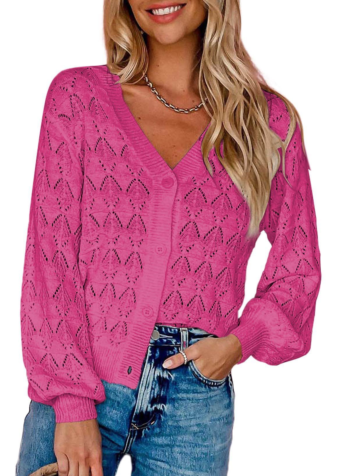 House of Luna | The CozyKnit Balloon Sleeve Cardigan