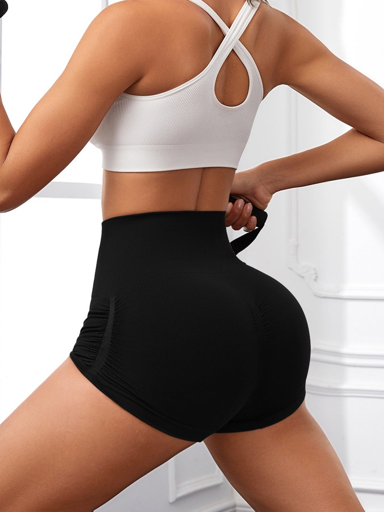 House of Luna | Scrunch Workout Shorts – High Waist, Seamless & Butt-Lifting