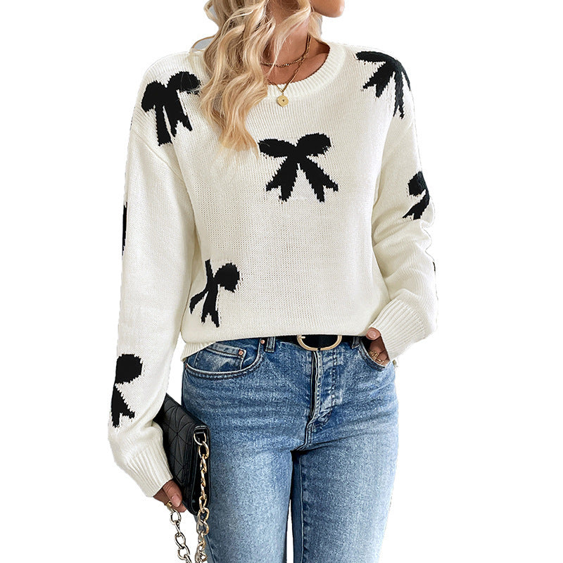 House of Luna | The Bow & Cozy Knit