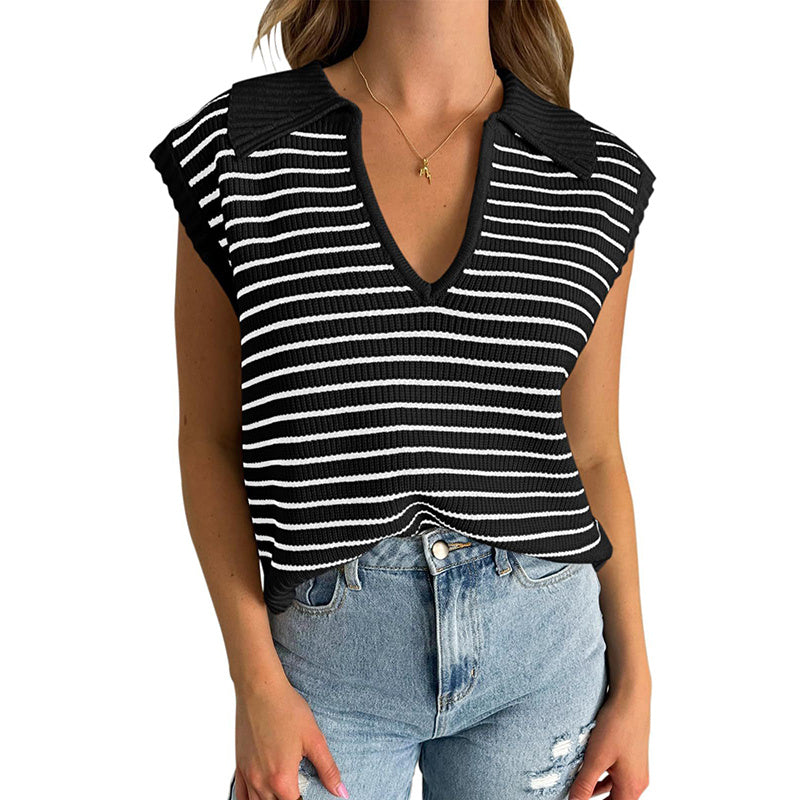 House of Luna | Capri Stripe Vest