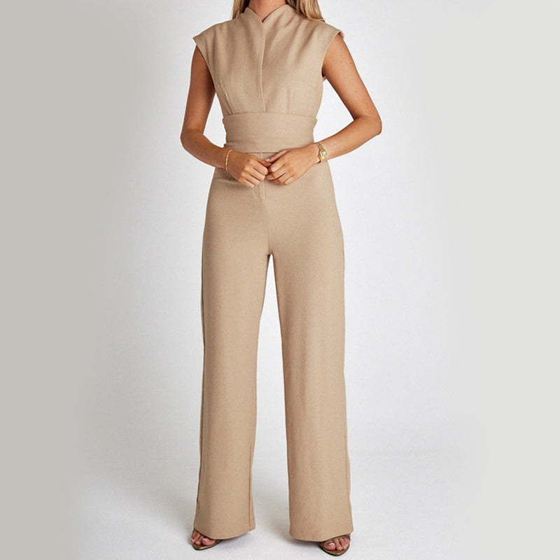 House of Luna | Stellar Flow Jumpsuit – Sleeveless Wide-Leg Summer One-Piece