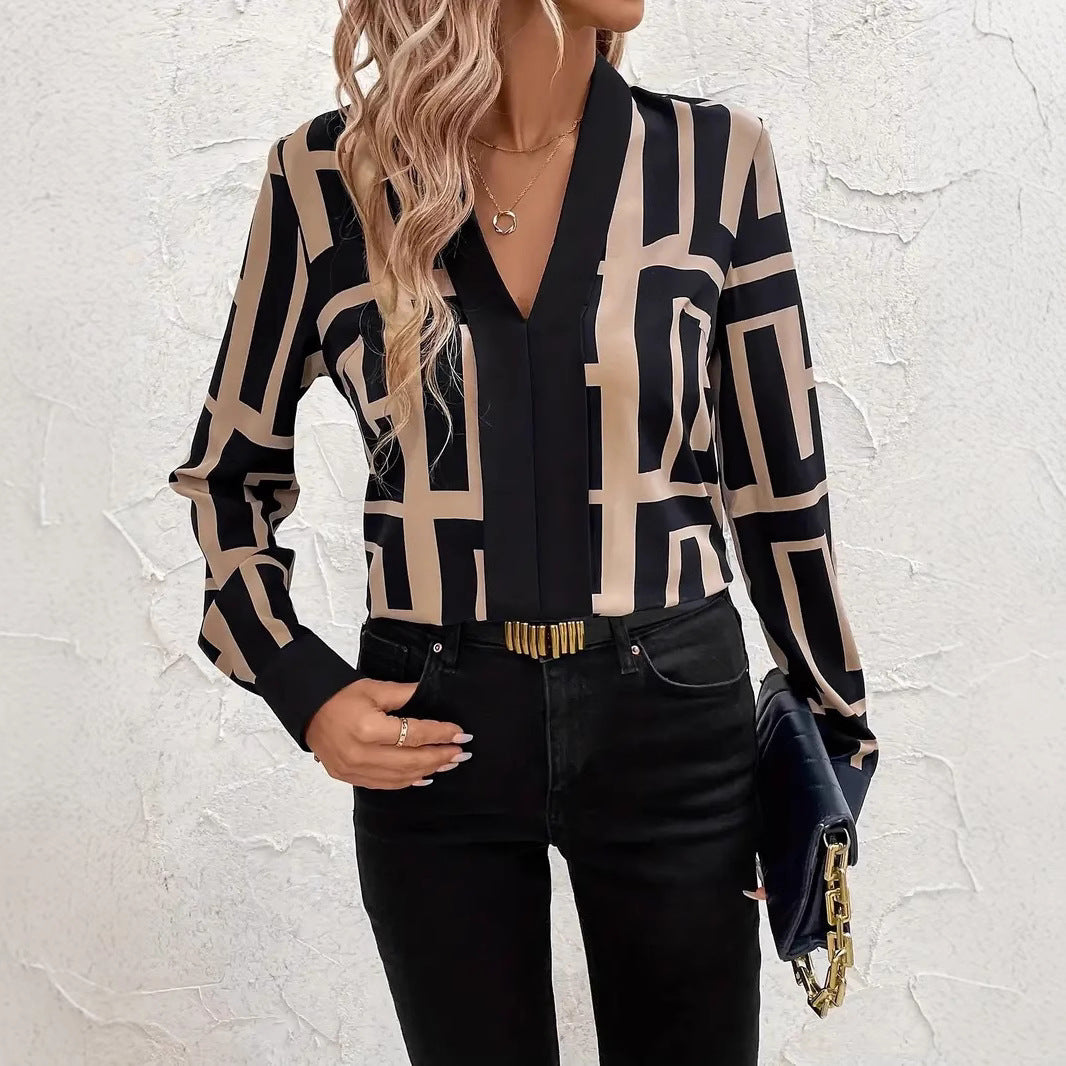 House of Luna | Artemis Print Blouse