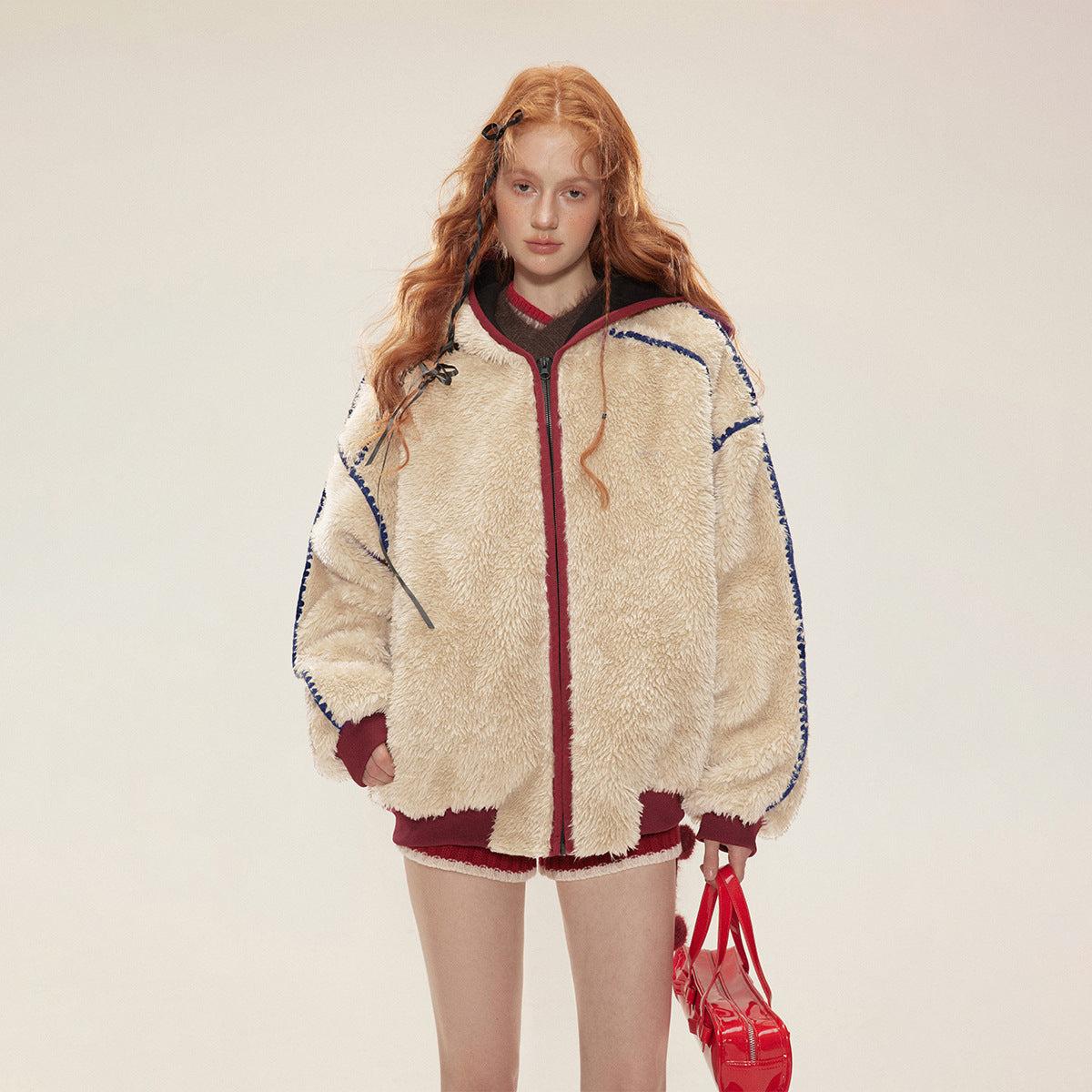 House of Luna | Snow Bunny Sherpa Jacket