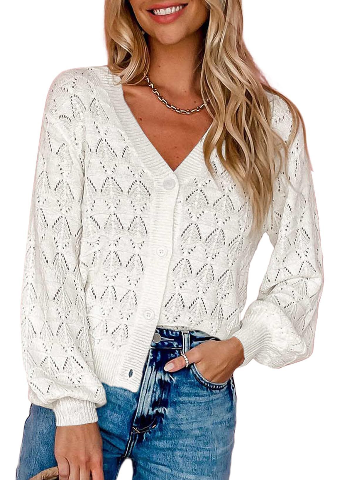 House of Luna | The CozyKnit Balloon Sleeve Cardigan