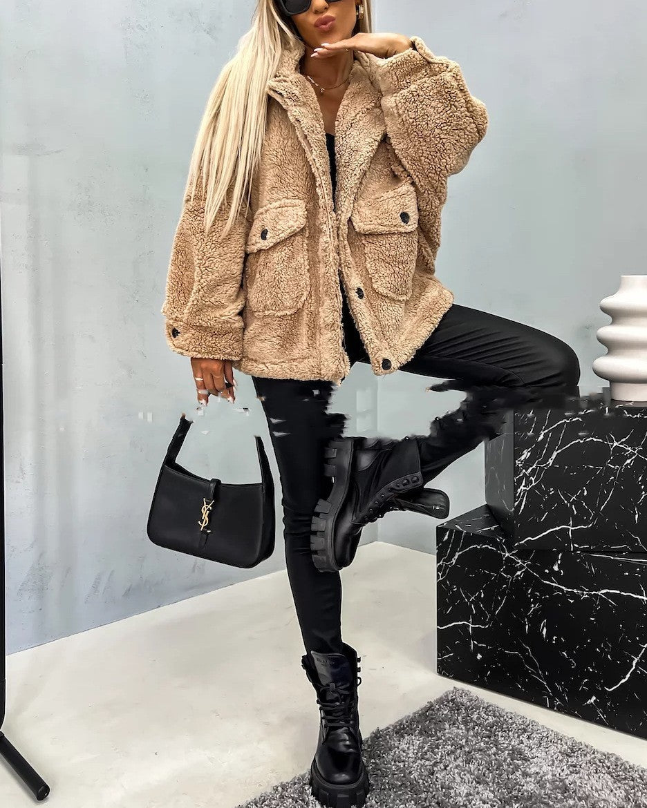 House of Luna | The Aspen Cloud Fleece Jacket
