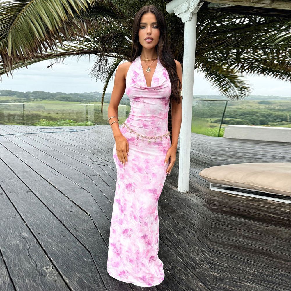 House of Luna | Aqua Bloom Bodycon