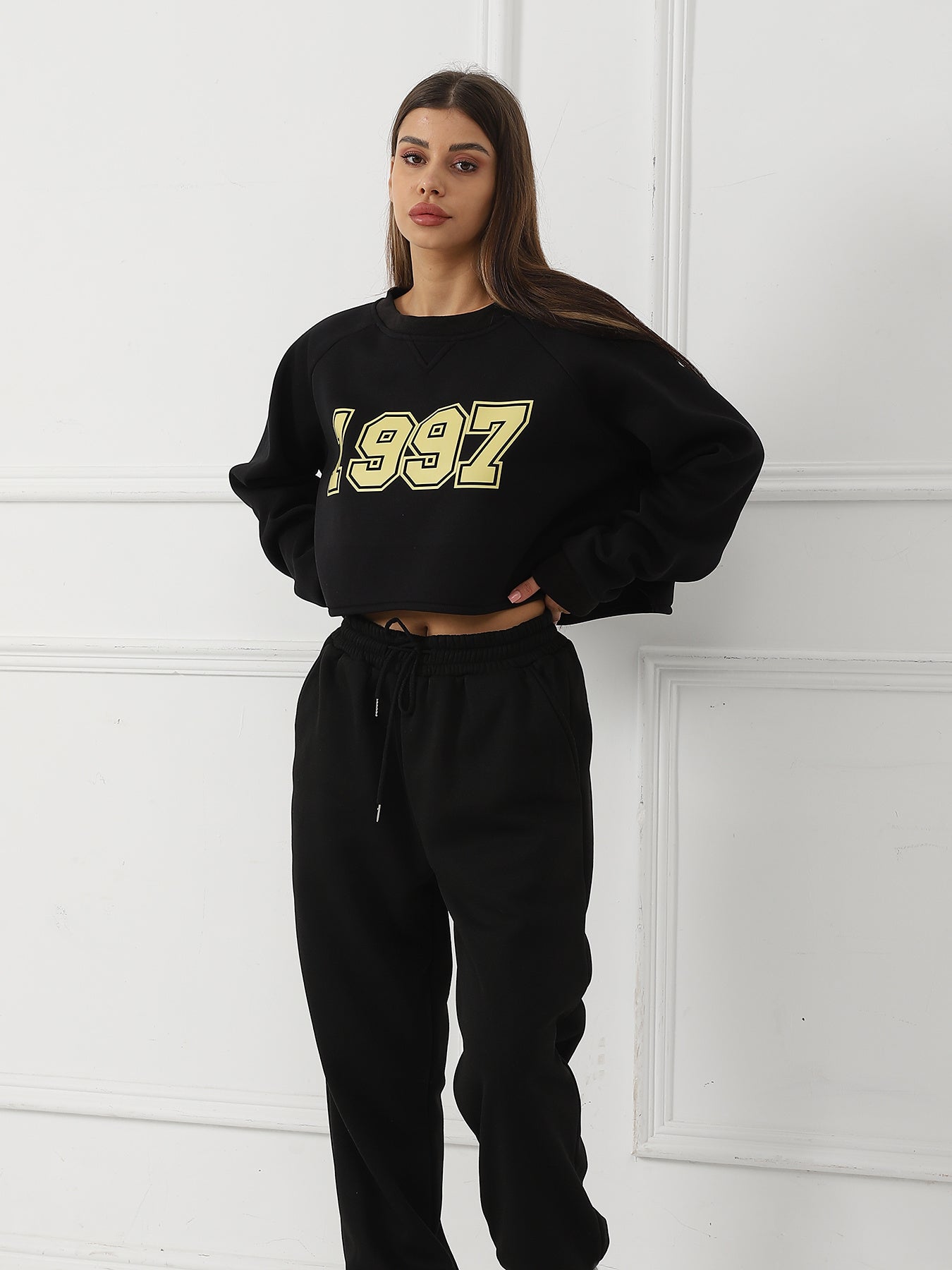 House of Luna | 1997 Graphic Lounge Set – Long Sleeve Hoodie & Joggers
