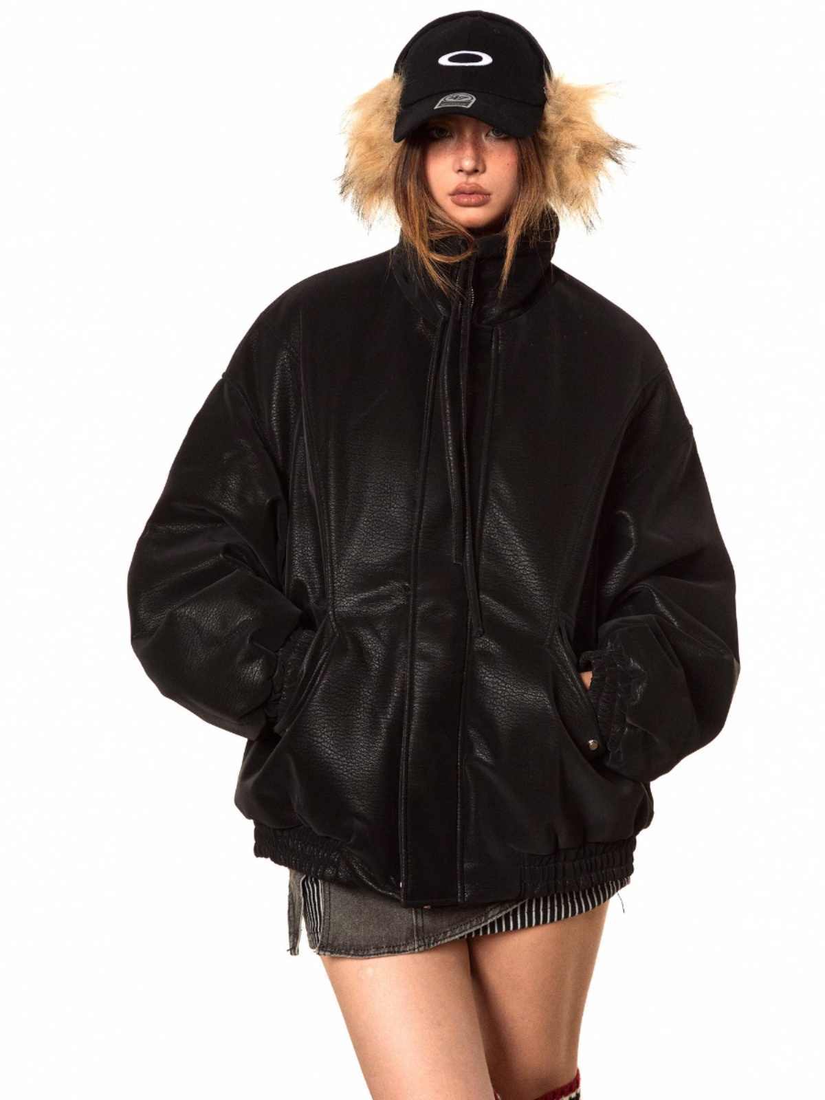 House of Luna | The Noir Shield Puffer