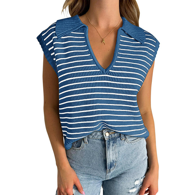 House of Luna | Capri Stripe Vest