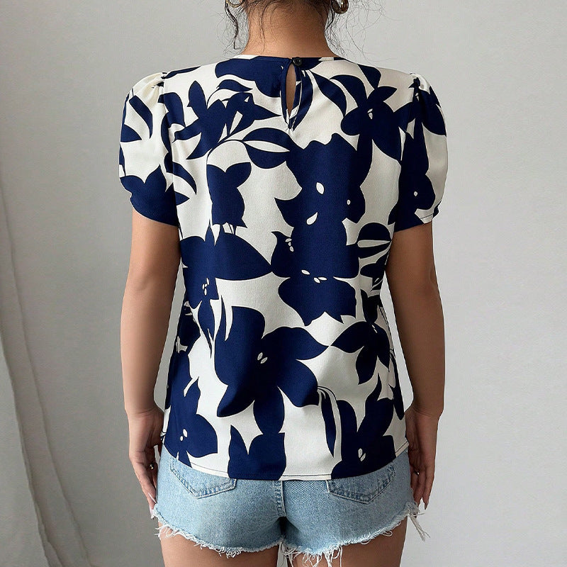 House of Luna | Bloom Bold Print Top
