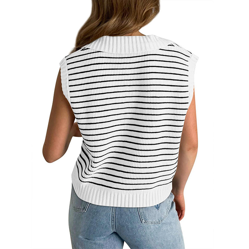 House of Luna | Capri Stripe Vest