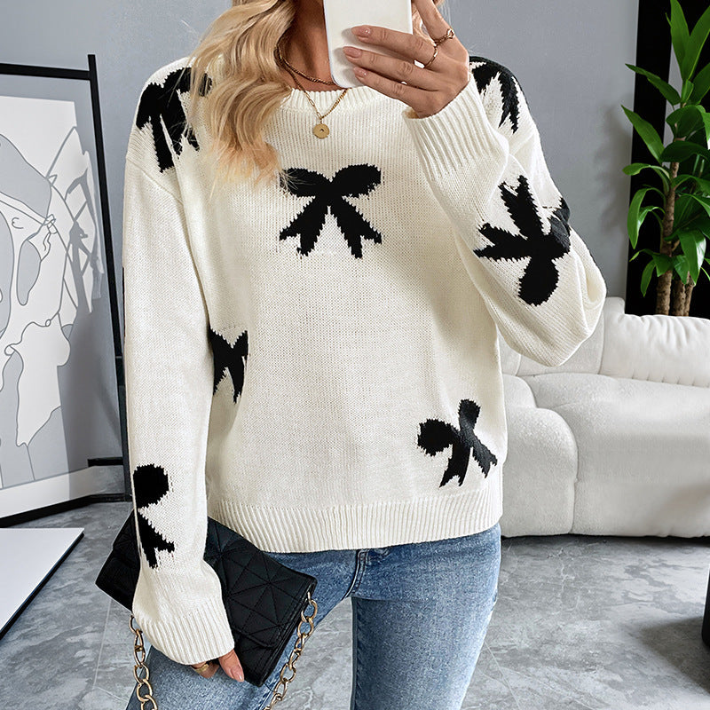 House of Luna | The Bow & Cozy Knit
