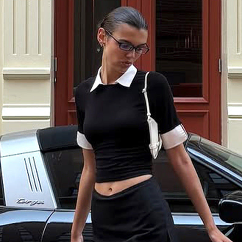 House of Luna | The Milan Polo Crop