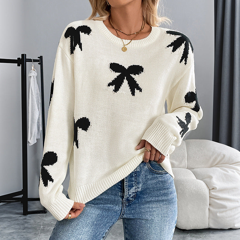 House of Luna | The Bow & Cozy Knit
