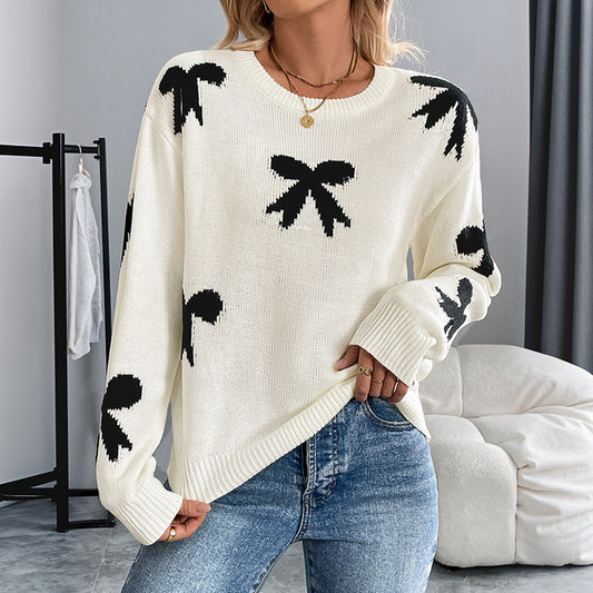 House of Luna | The Bow & Cozy Knit