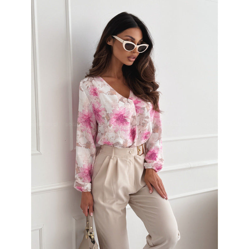 House of Luna | Leilani Watercolor Blouse