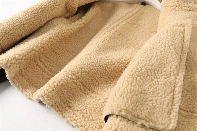 House of Luna | Ridge Shearling Trim Jacket