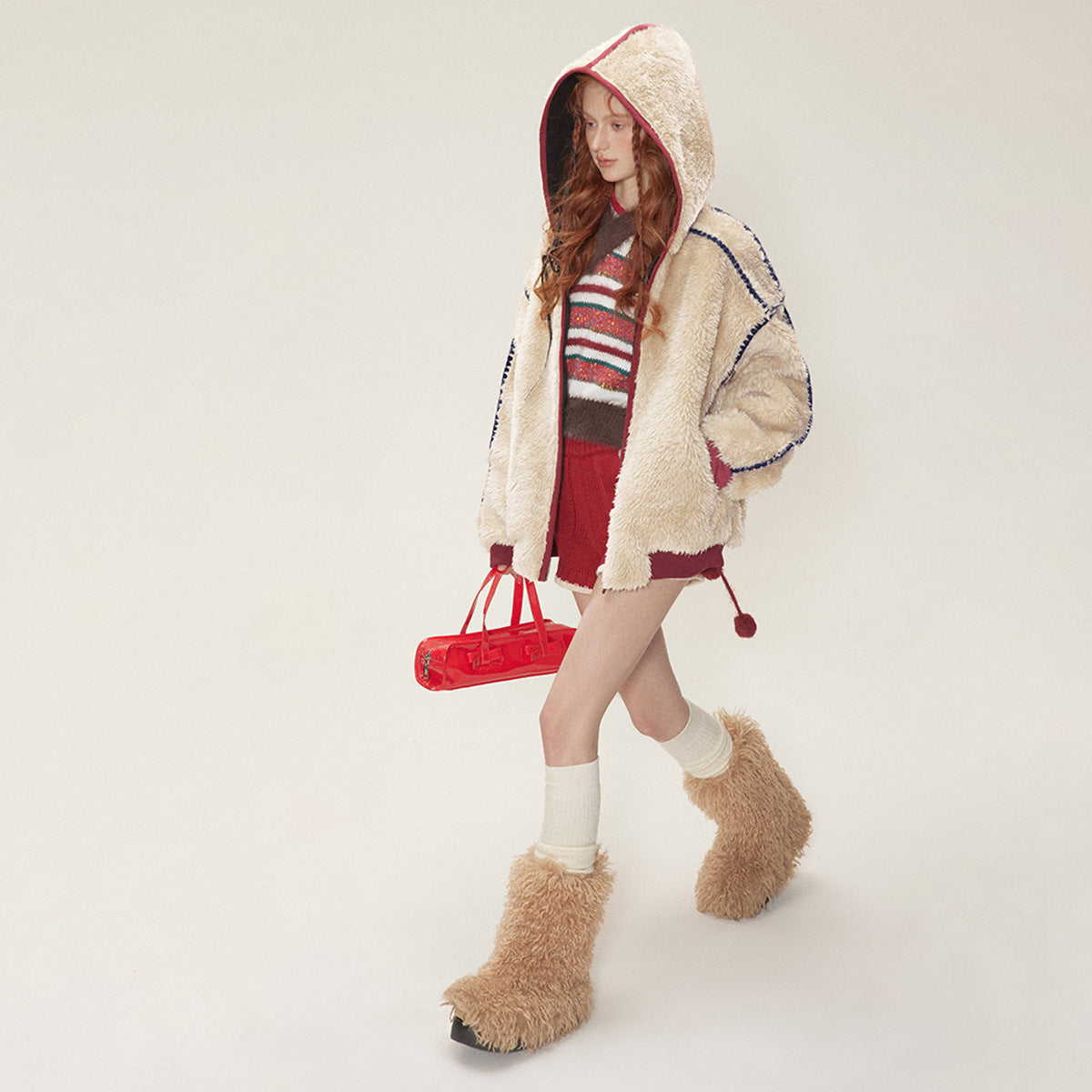 House of Luna | Snow Bunny Sherpa Jacket